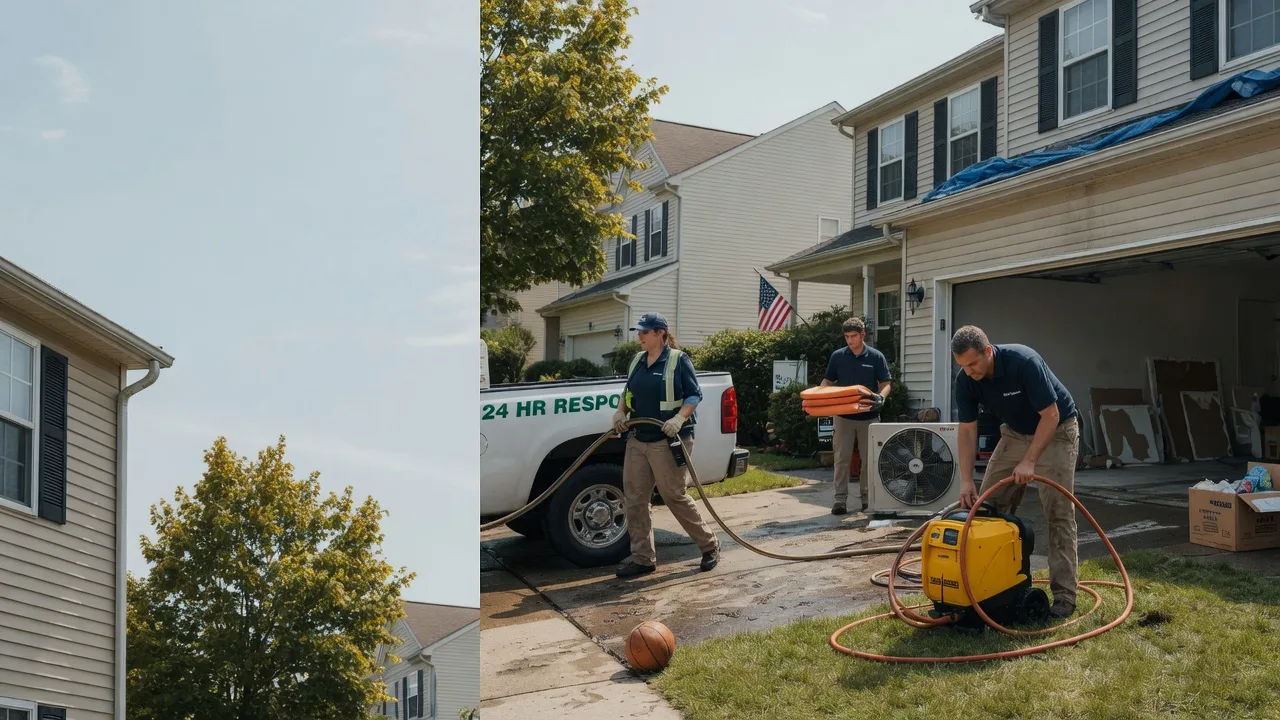 Emergency Water Damage Restoration in Reinholds, PA near me